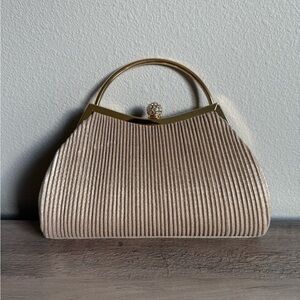 SHEIN Cream Clutch w/ Chain